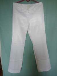 Eleganckie białe spodnie 38