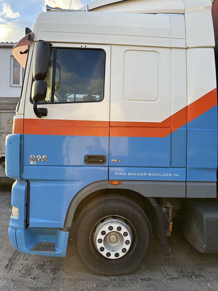 Сцепка DAF XF 105 + подуприцеп Shmitz