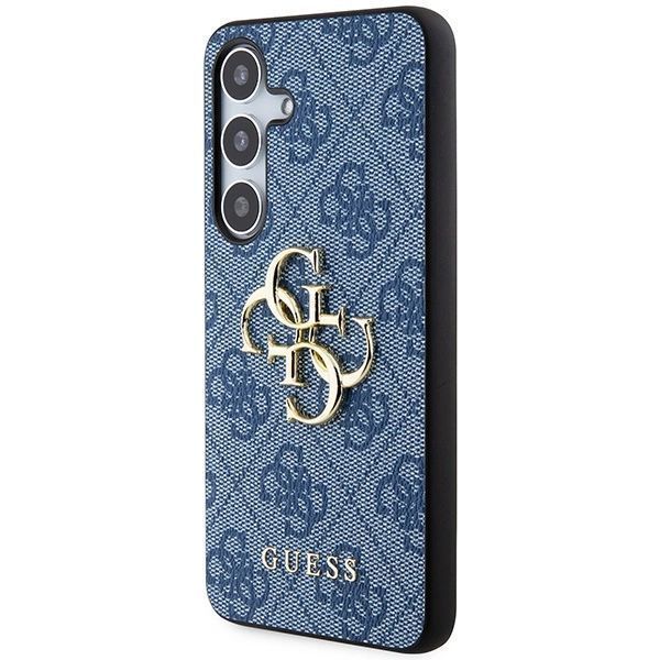 Etui Guess 4G Big Metal Logo Na Samsung Galaxy S24 - Niebieskie