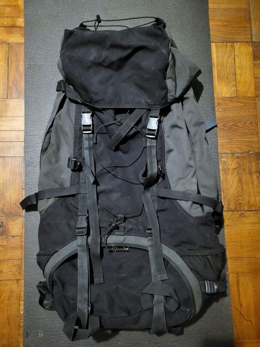Надійний туристичний рюкзак походний наплічник 90л + 20л Волков