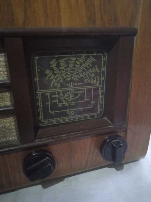 unikat stare radio 1954 Pionier U3 lampy stacja Stalinogród