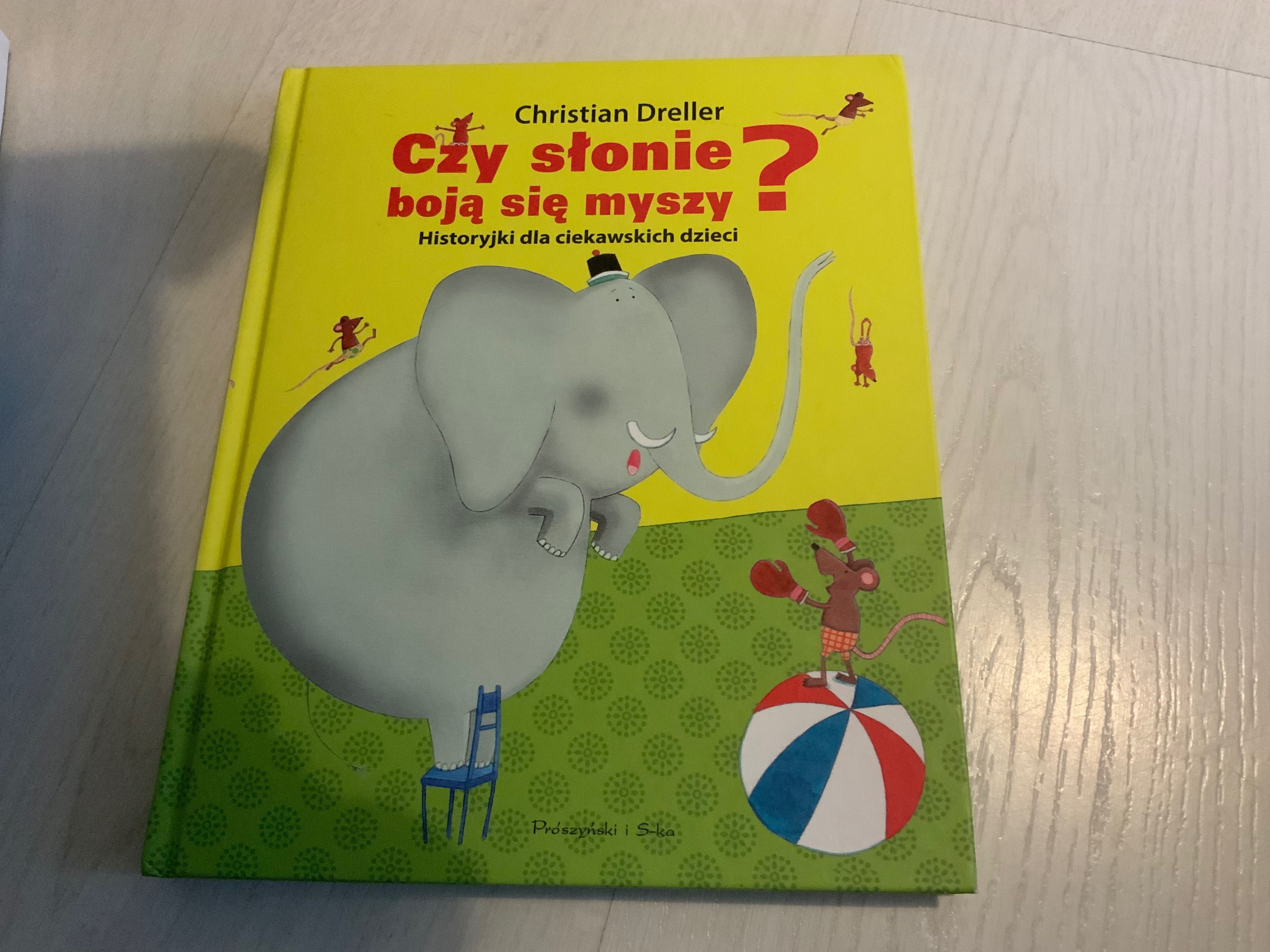 Książka. Czy słonie boją się myszy?