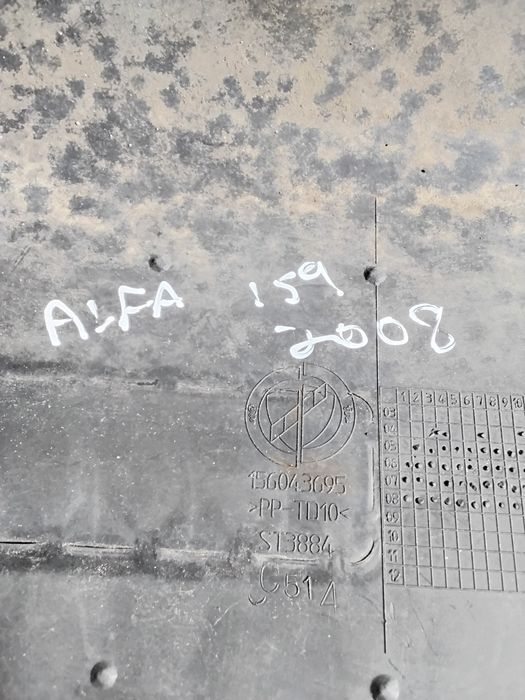 Parachoques alfa Romeu 159 tras