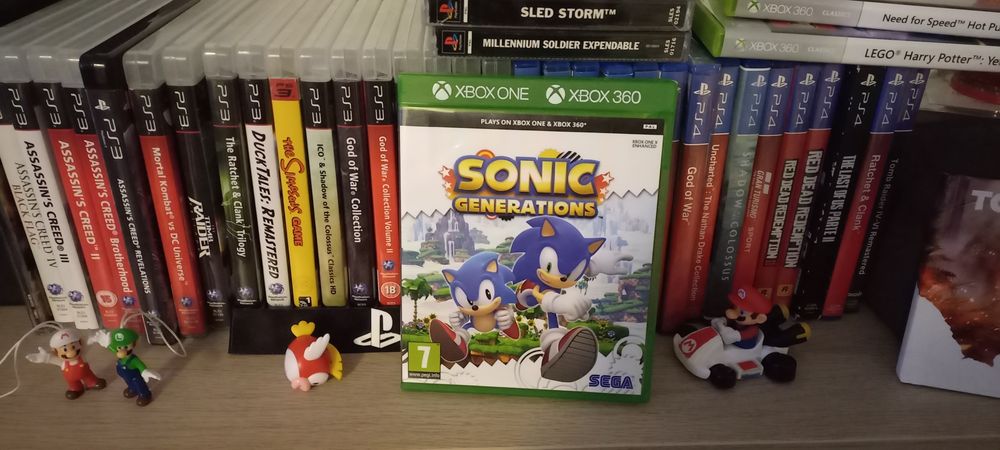 Jogo Sonic Generations para Xbox One e Xbox 360

- Jogo de plataforma