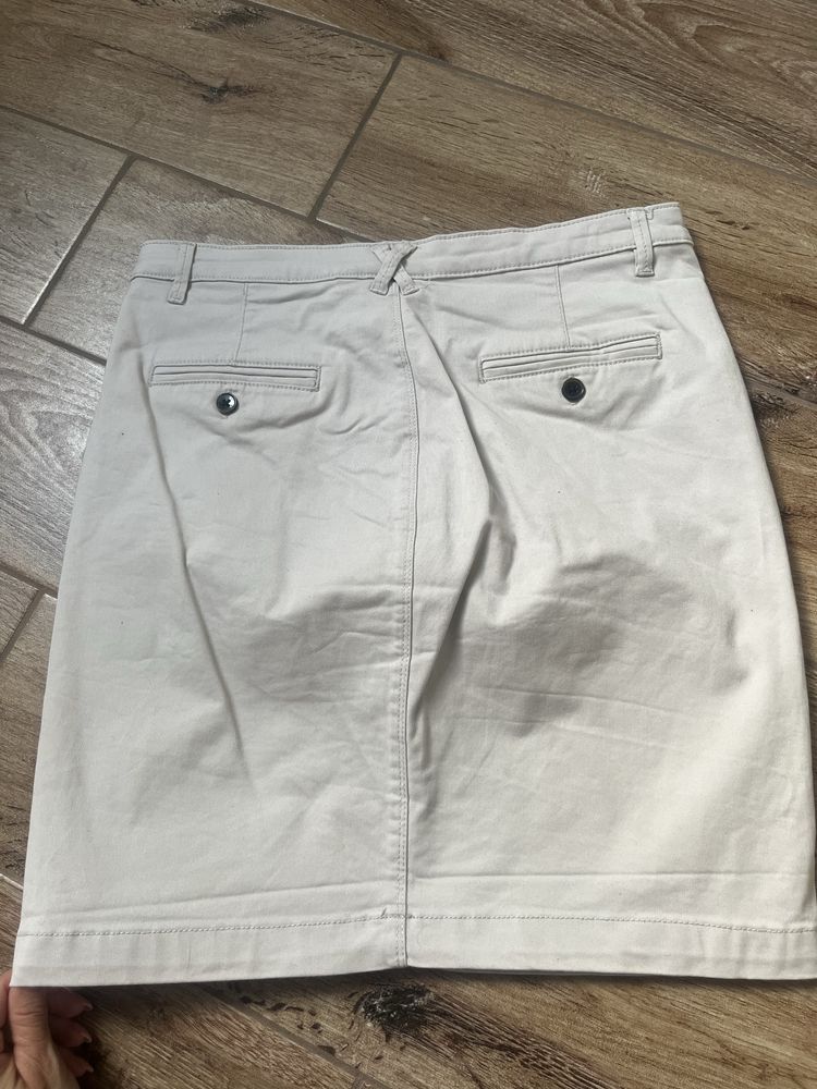 Spodnica bezowa mini orsay rozmiar s 36 pssek pleciony boho