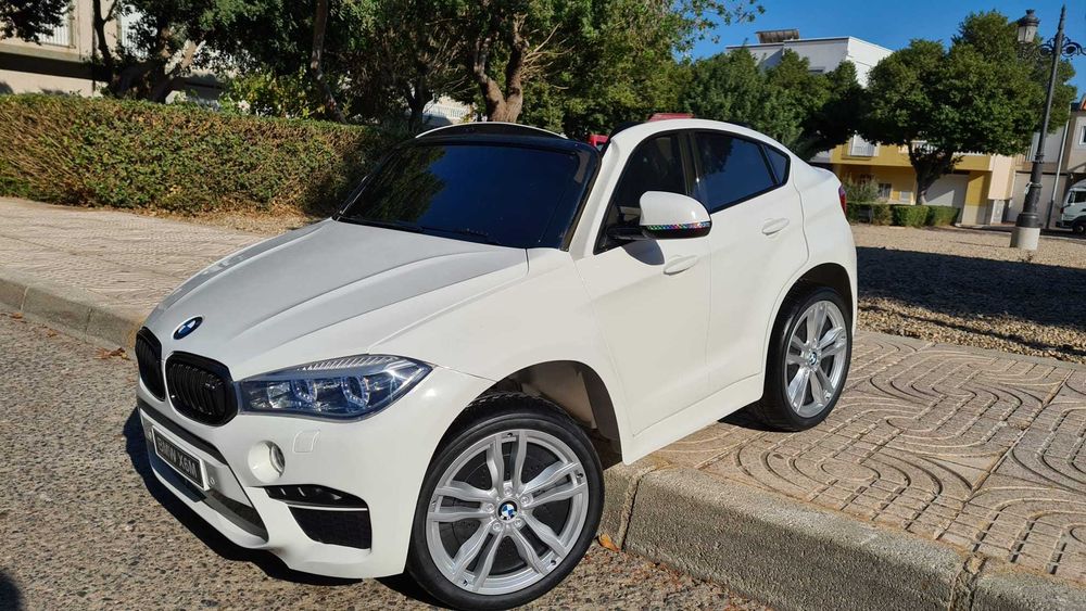 BAWIBUS.PL Auto samochód na akumulator BMW X6 pojazd 2 dwuosobowe RC