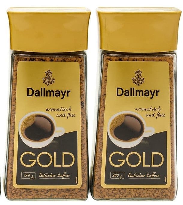 Kawa rozpuszczalna Dallmayr Gold 200g 2 sztuki