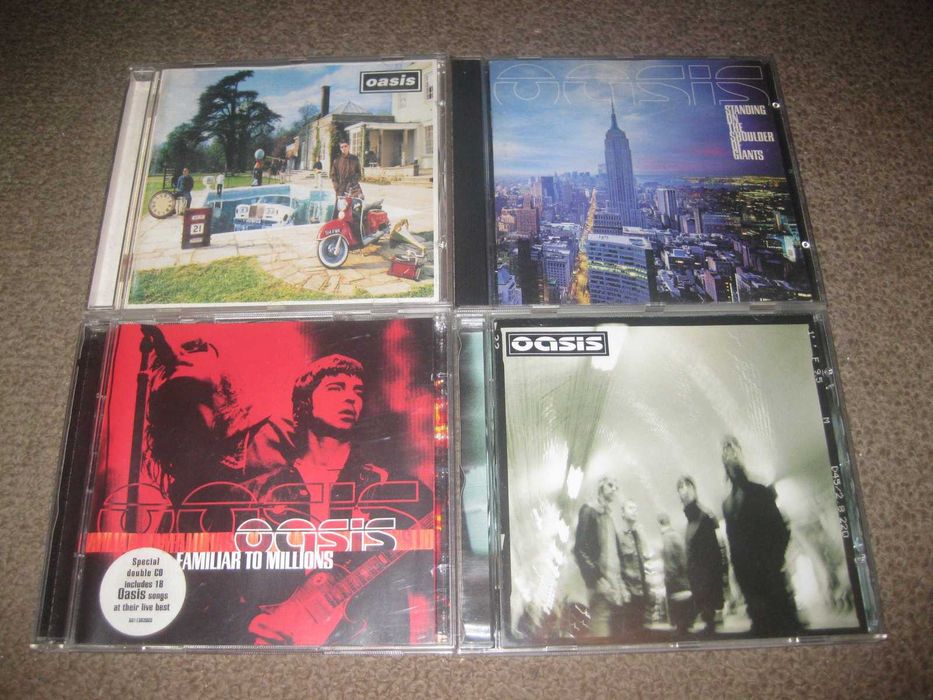 4 CDs dos "Oasis" Portes Grátis!