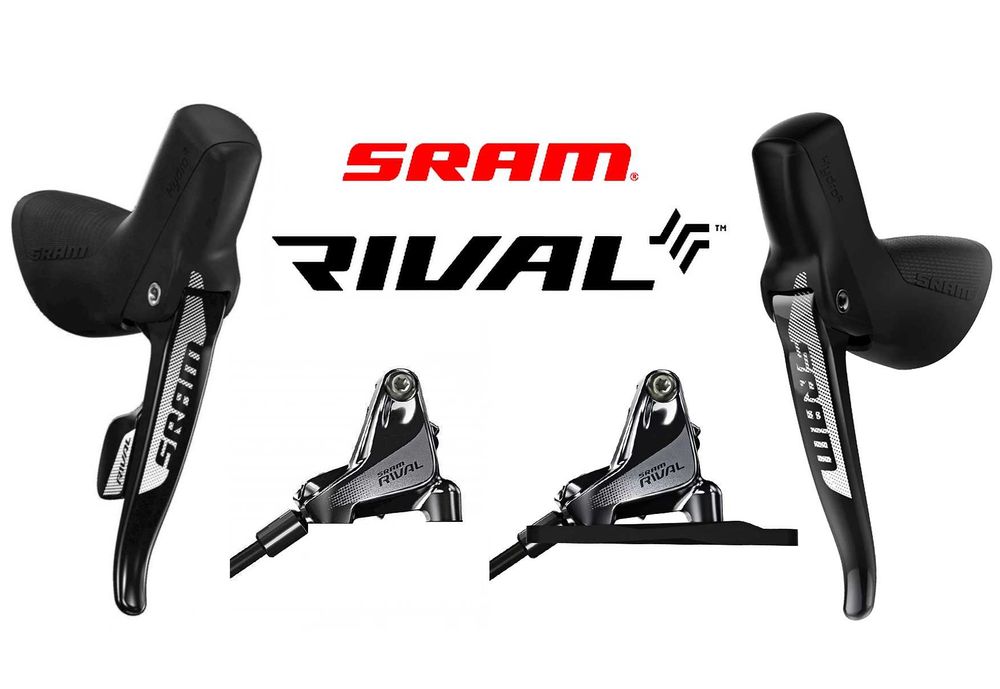 NOWY zestaw Sram RIVAL HRD 1 x 11rz hamulec klamkomanetka przód tył FM