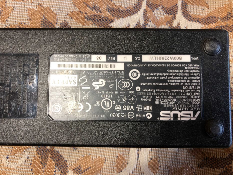 блок живлення 120w 130w.  acer Asus
