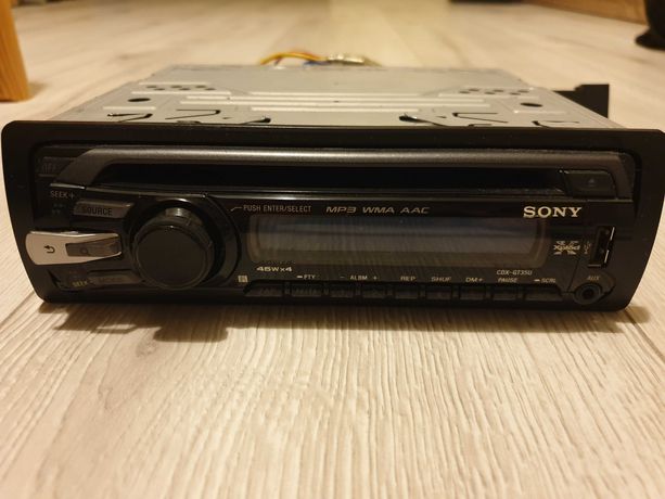 Radio SONY CDX-GT35U usb, aux, cd