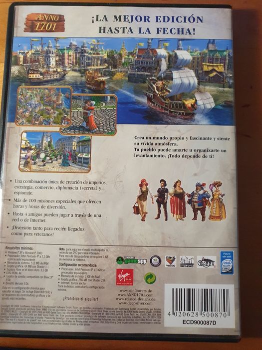 Jogo PC Anno 1701