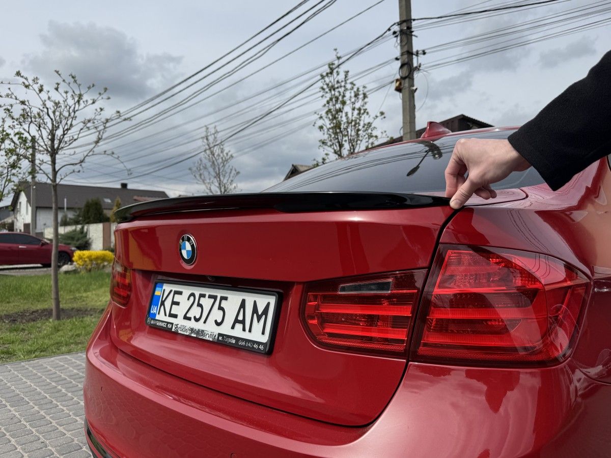 Спойлер ліп M Performance BMW 3 series F30 2012-2018 ABS пластик,
