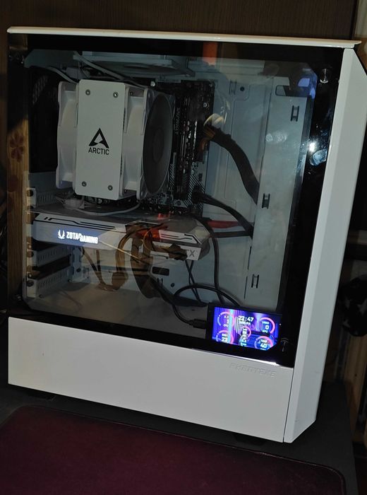 Komputer Gamingowy Ryzen 7 5700x + RTX 3060 12gb Zotac Gaming White