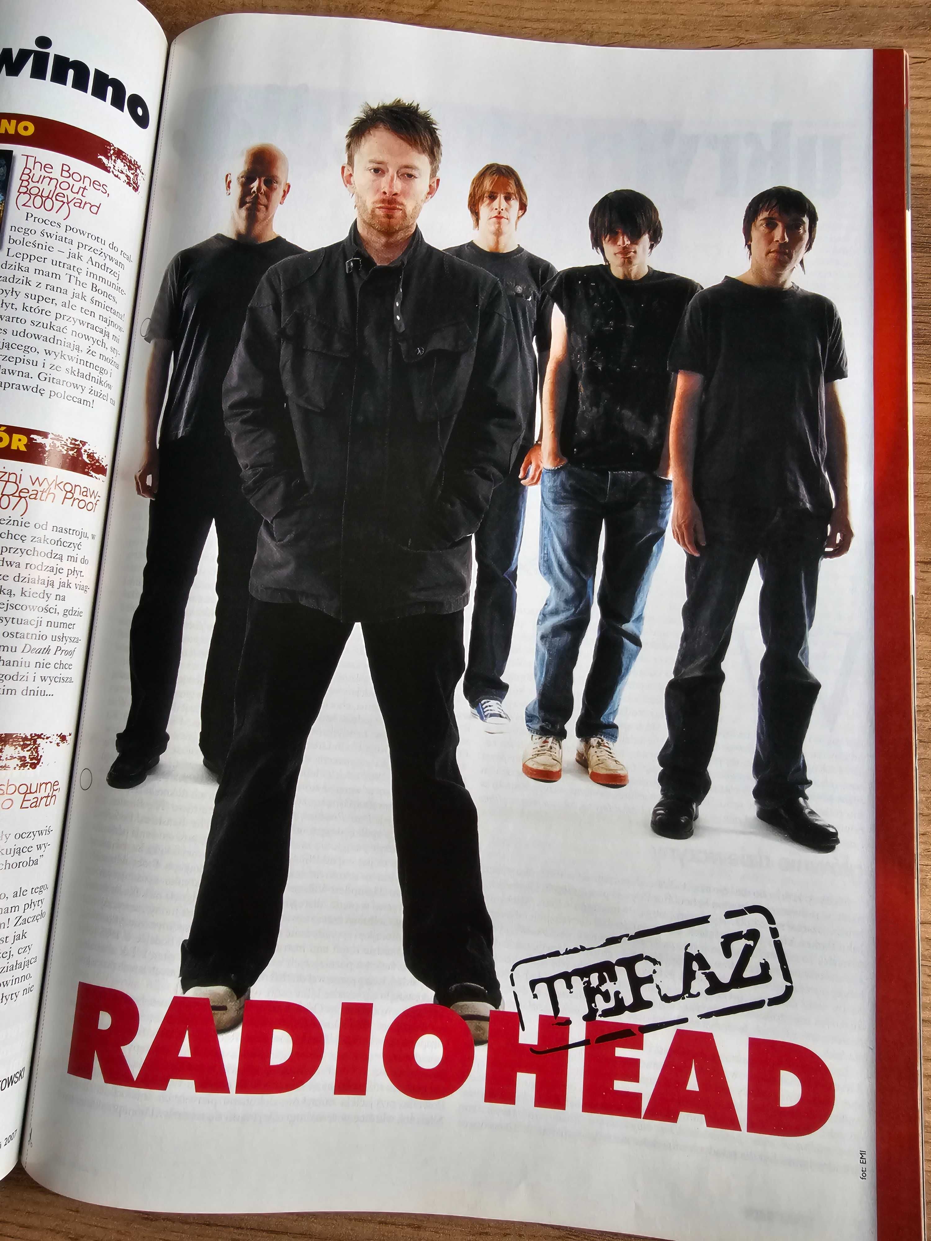 Teraz Rock 12/2007 - Radiohead, Jan Borysewicz, U2, Vader, Fish