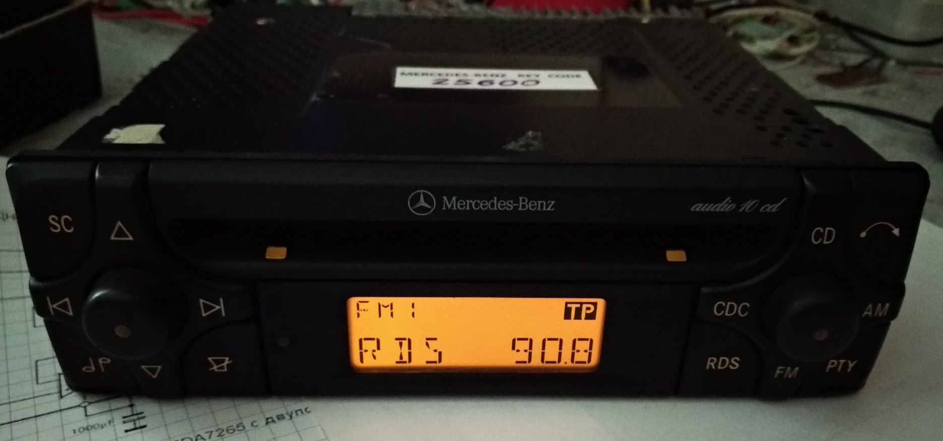 Mercedes Audio 10 Alpine bluetooth/USB