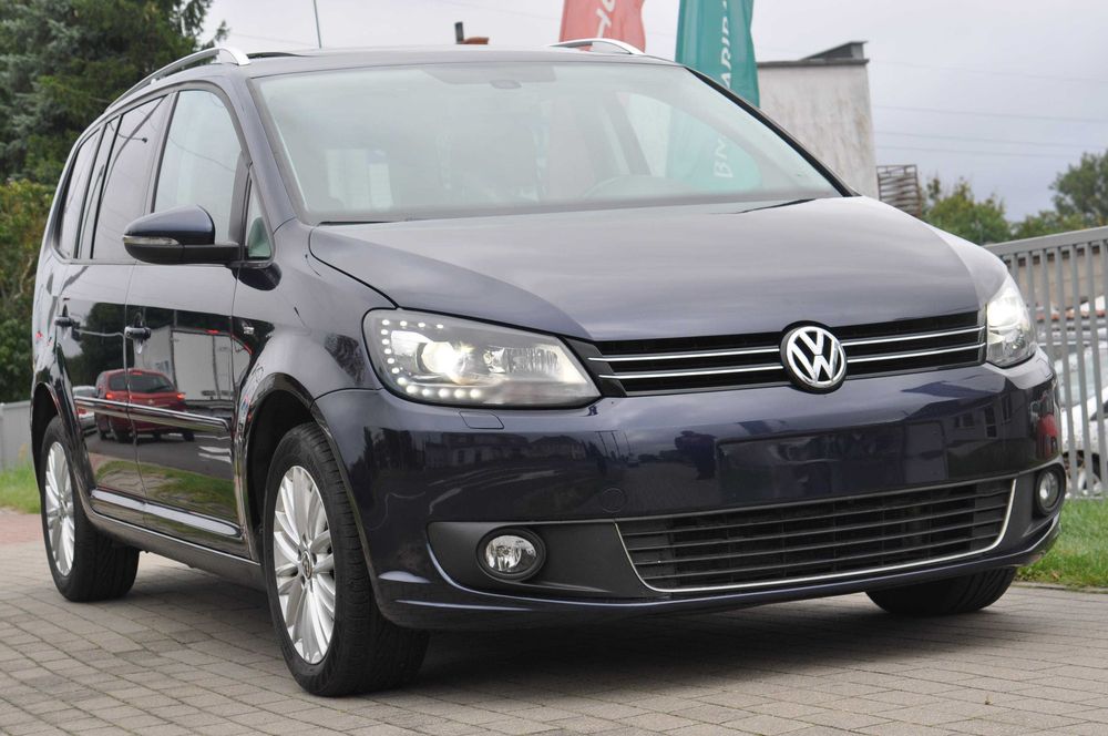 TOURAN MKII 1.6TDI Wersja ICup Panorama Xenon LED Navi Alu 211tys.km