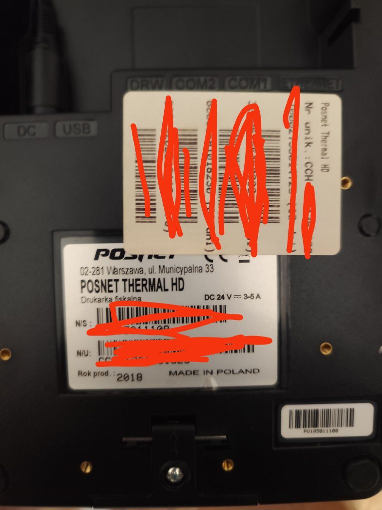 Drukarka fiskalna Posnet thermal HD