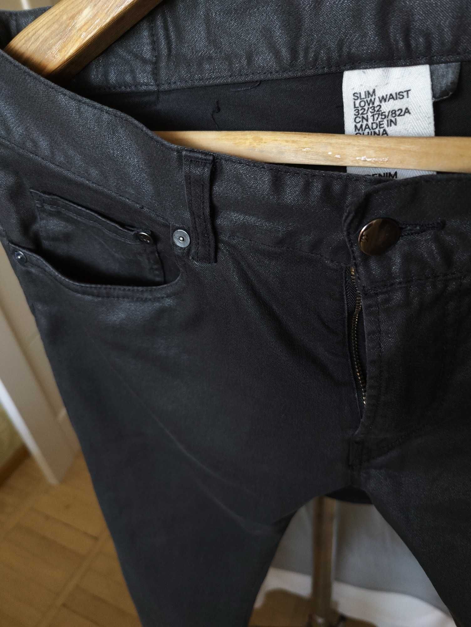 Джинсы Hannes&Mauritz jeans Sweden w32 stretch dark grey.