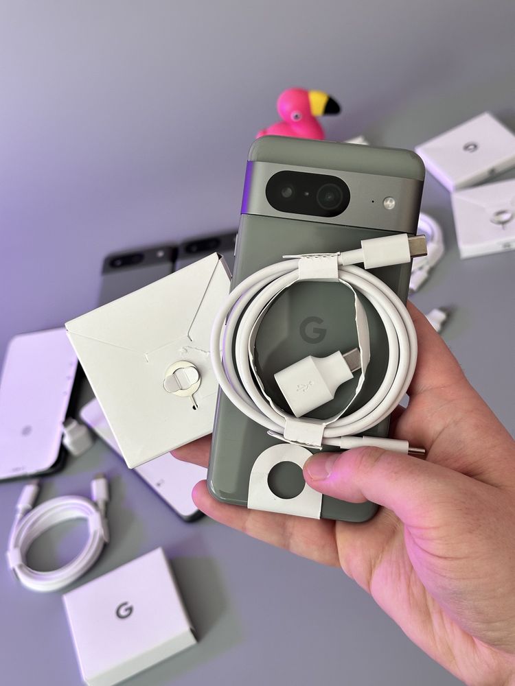 Нові Google pixel 8 128gb жир комплект