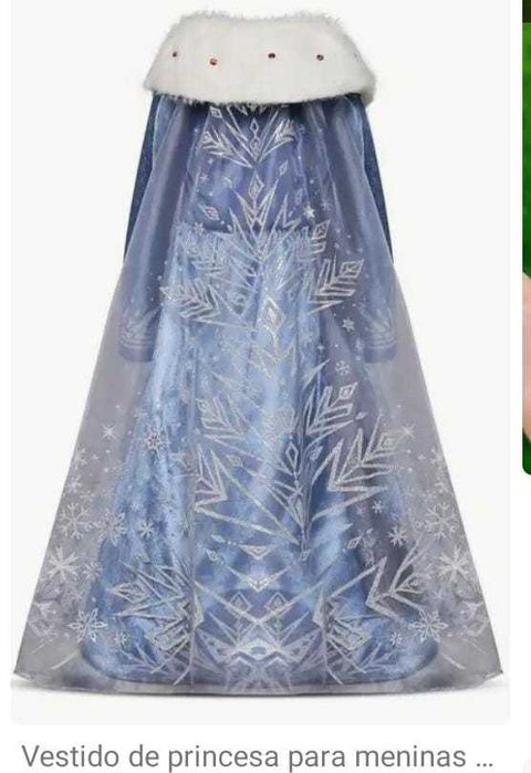 Vestido Frozen Menina
