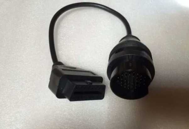 Cabo adaptador iveco 30 pins ou 38 pins obd