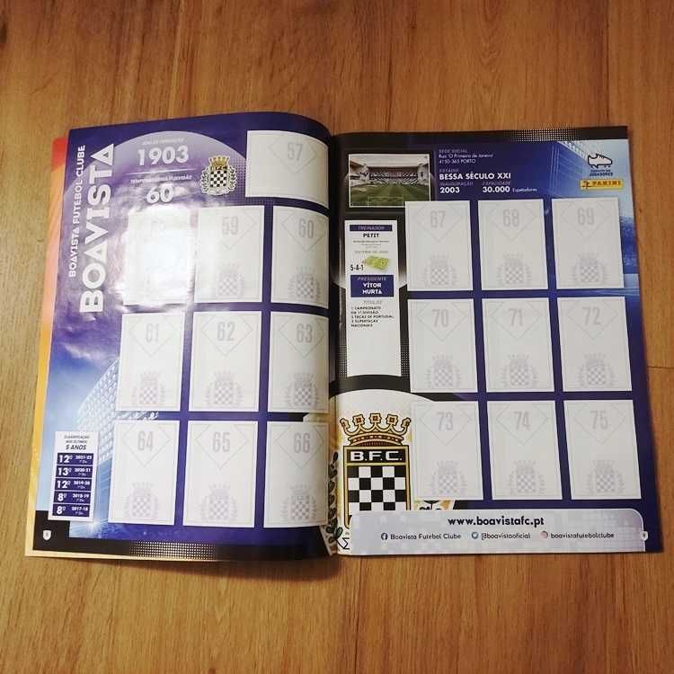 Caderneta Futebol 2022-23 Liga BWin da Panini Nova sem cromos