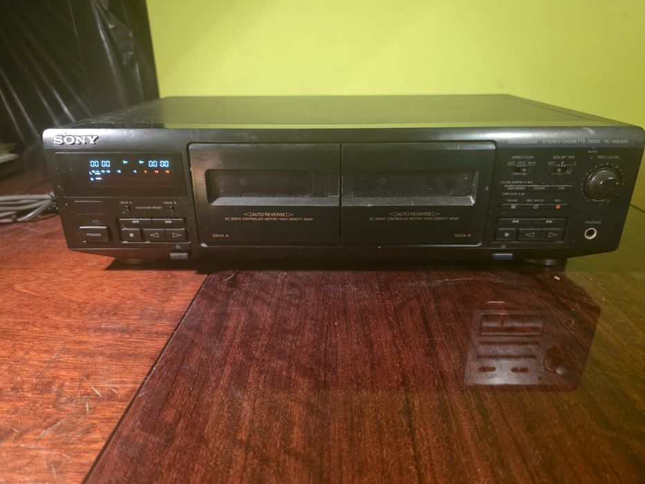 Magnetofon DECK SONY TC-WE405
