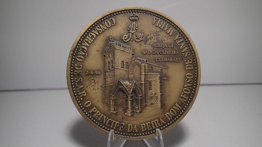 Medalha de Bronze do baptismo de S.A.R  o Principe das Beiras