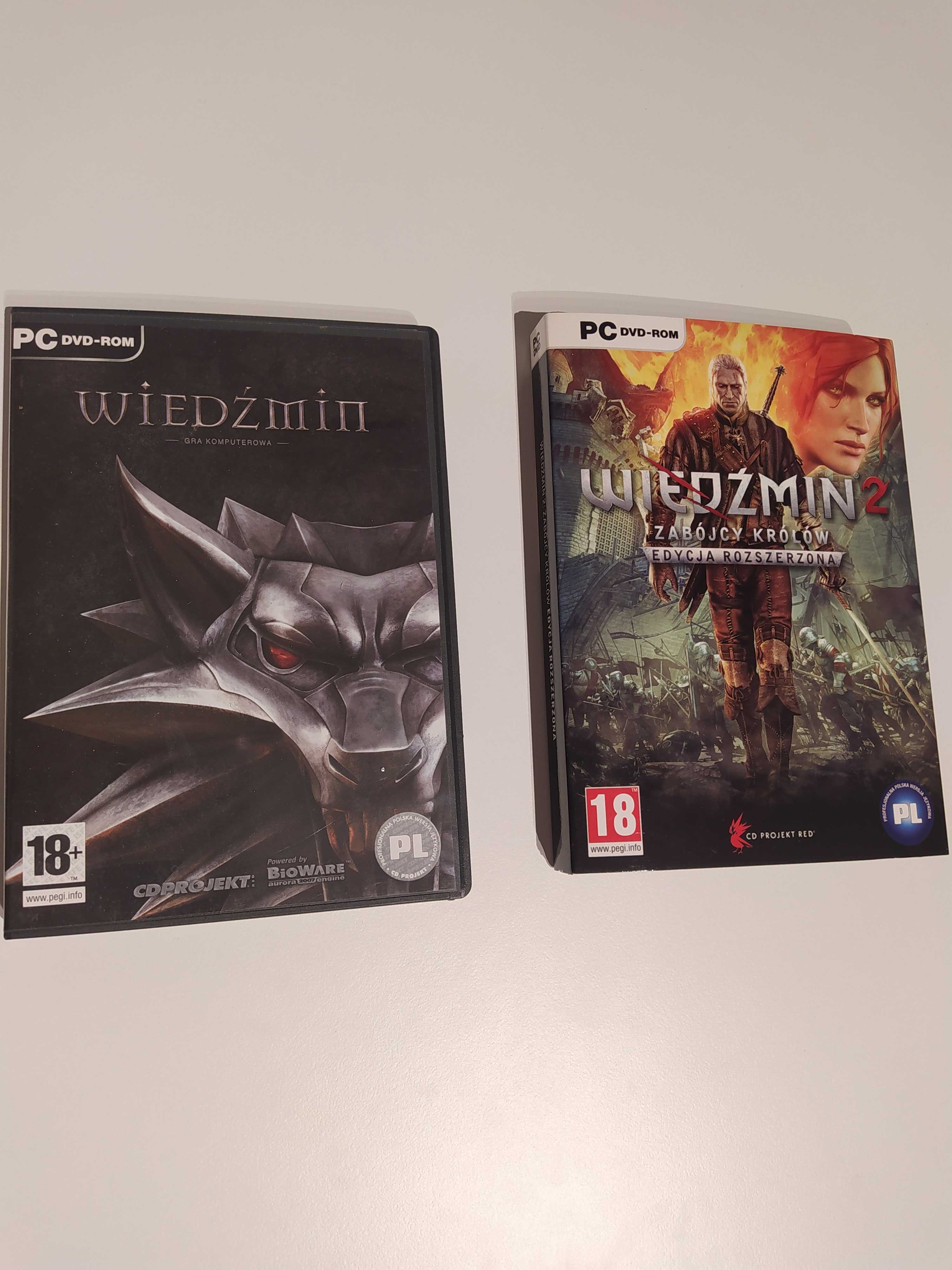 Gra Wiedźmin 1 i Wiedźmin 2 Edycja Rozszerzona PC