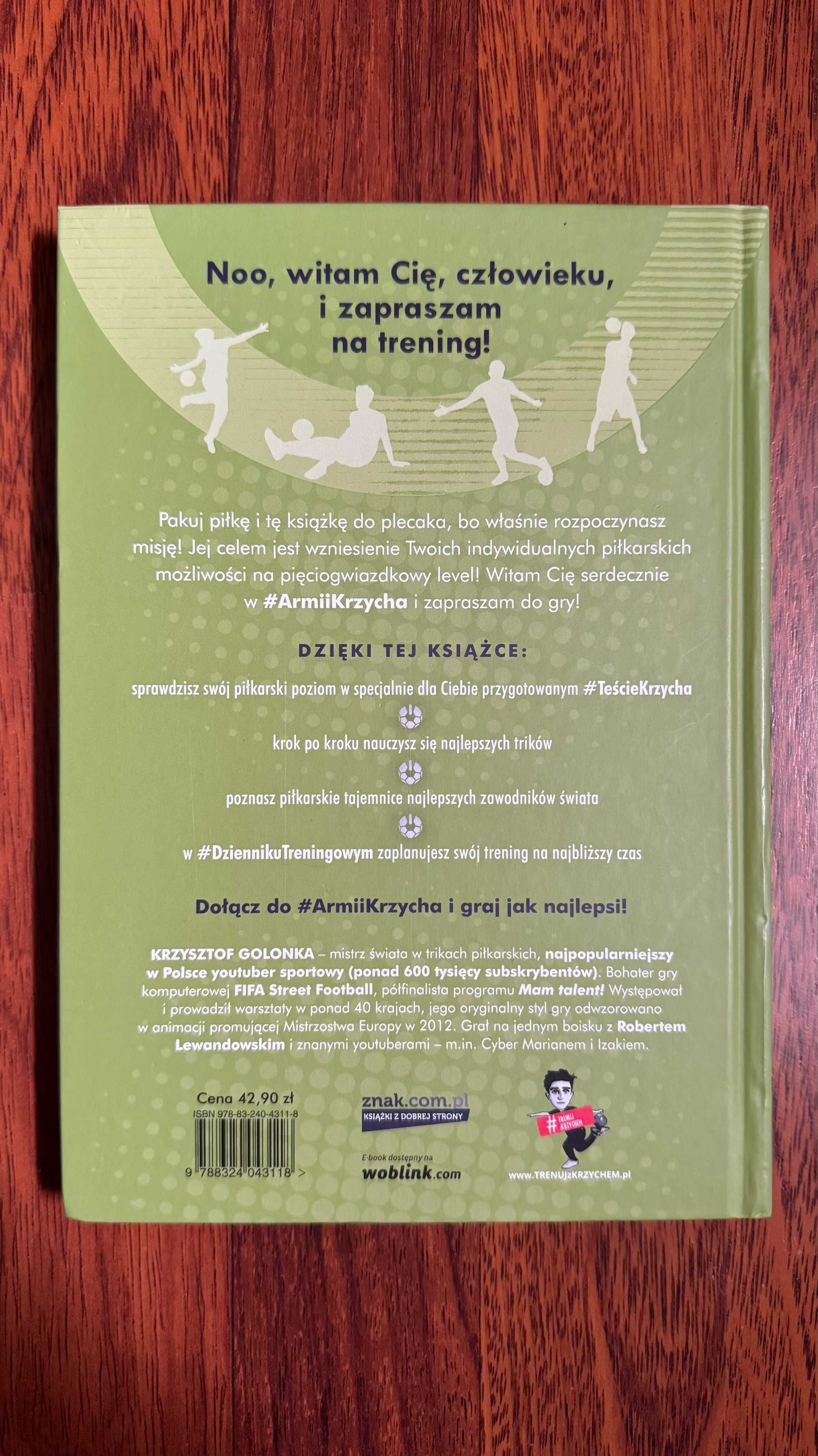 Książka "Trenuj z Krzychem"
