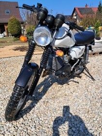 MZ 251 + SILNIK motocykl