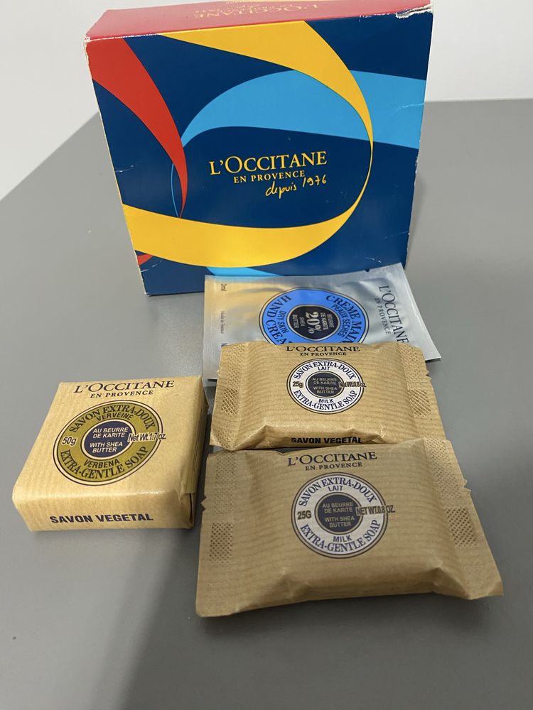 Zestaw mydełek Loccitane