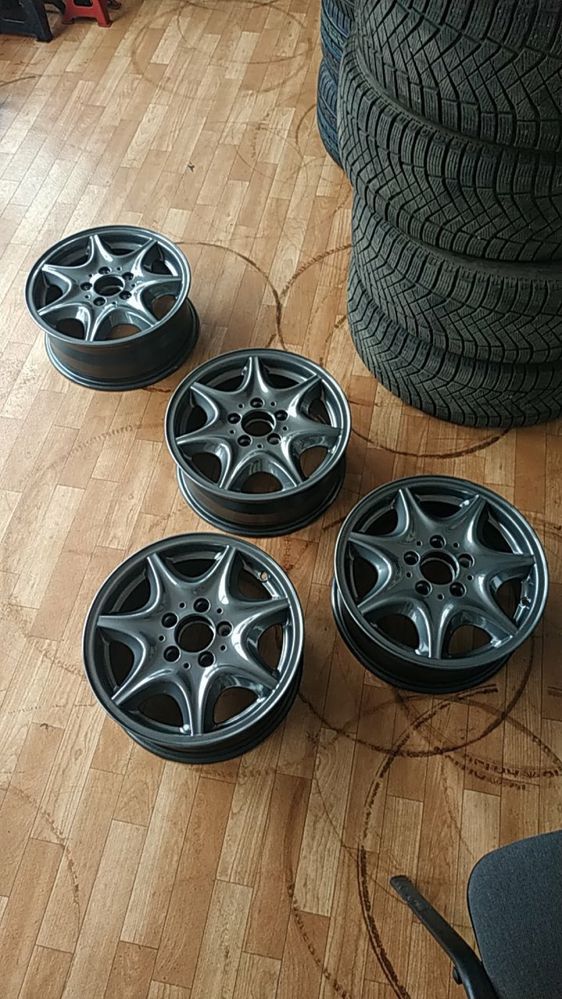Диски r15 5х112, 6j et31 Mercedes c- class w202 w203