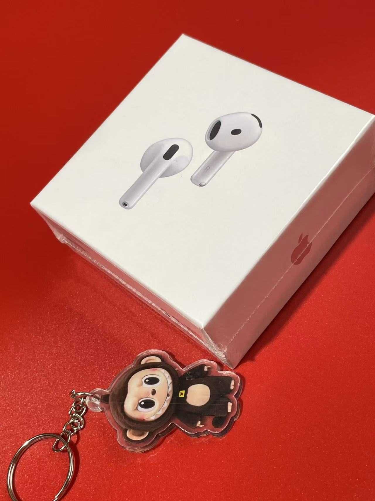 Słuchawki bezprzewodowe Apple Airpods 4 Nowe zaplombowane gwarancja