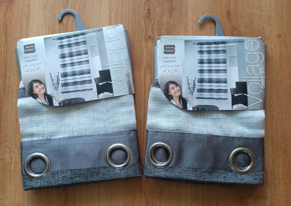 Nowe firany zasłony 140/240