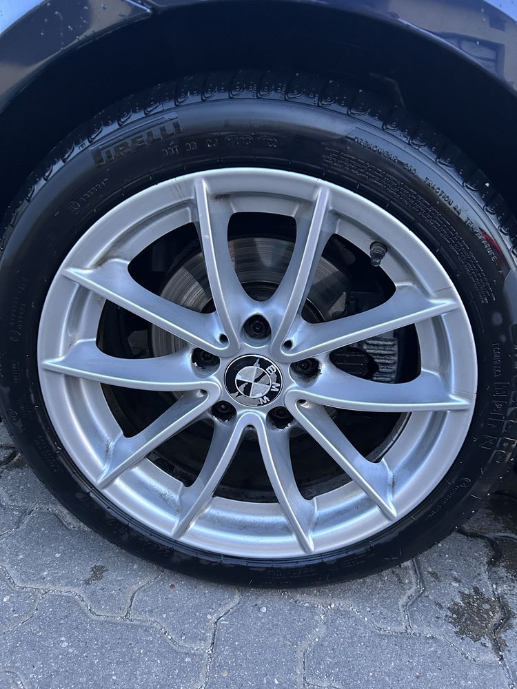 Felgi 5x120 r.17 et32, opony pirelli