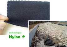 Geowłóknina - mocna 250g z Nylonem - pod grys, żwir, kliniec, na drogi