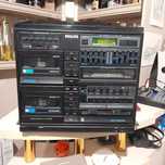 Aparelhagem  com gira discos antiga Philips