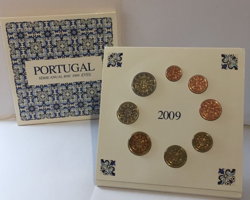 Portugal Série Anual 8 moedas BNC 2009 - INCM
