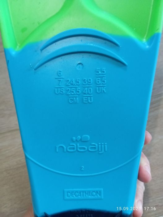 Ласти decathlon 39-40p