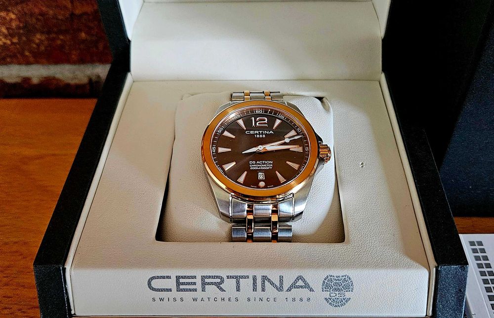 CERTINA DS ACTION Chronometer Aqua