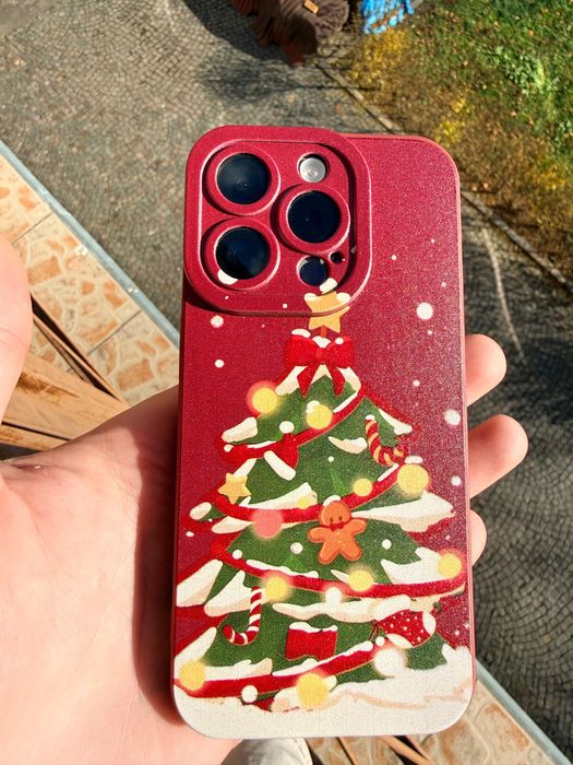 Новорічні чохли Iphone 15 pro / Iphone 16 pro