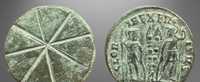 Цікавий брак римської монети