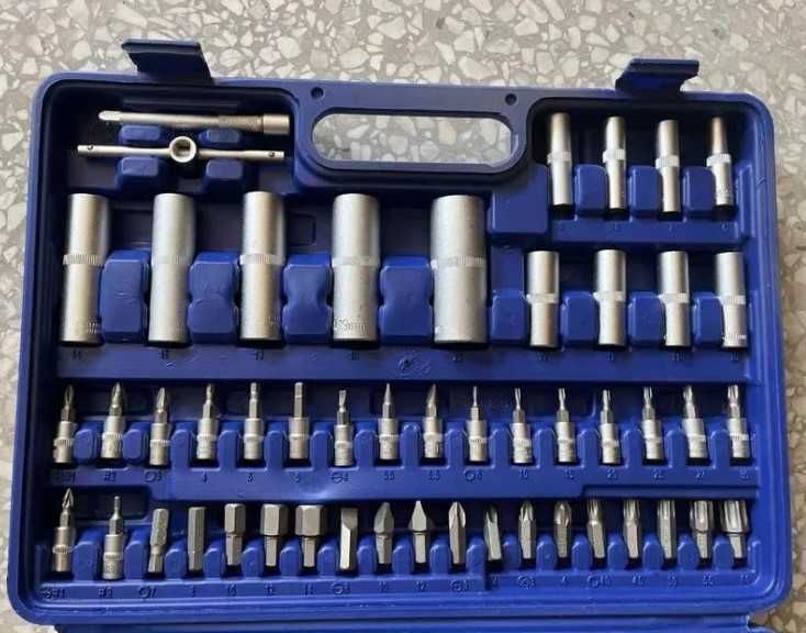 Міцний набір інструментів zhongxin 108 шт — хром-ванадієва сталь