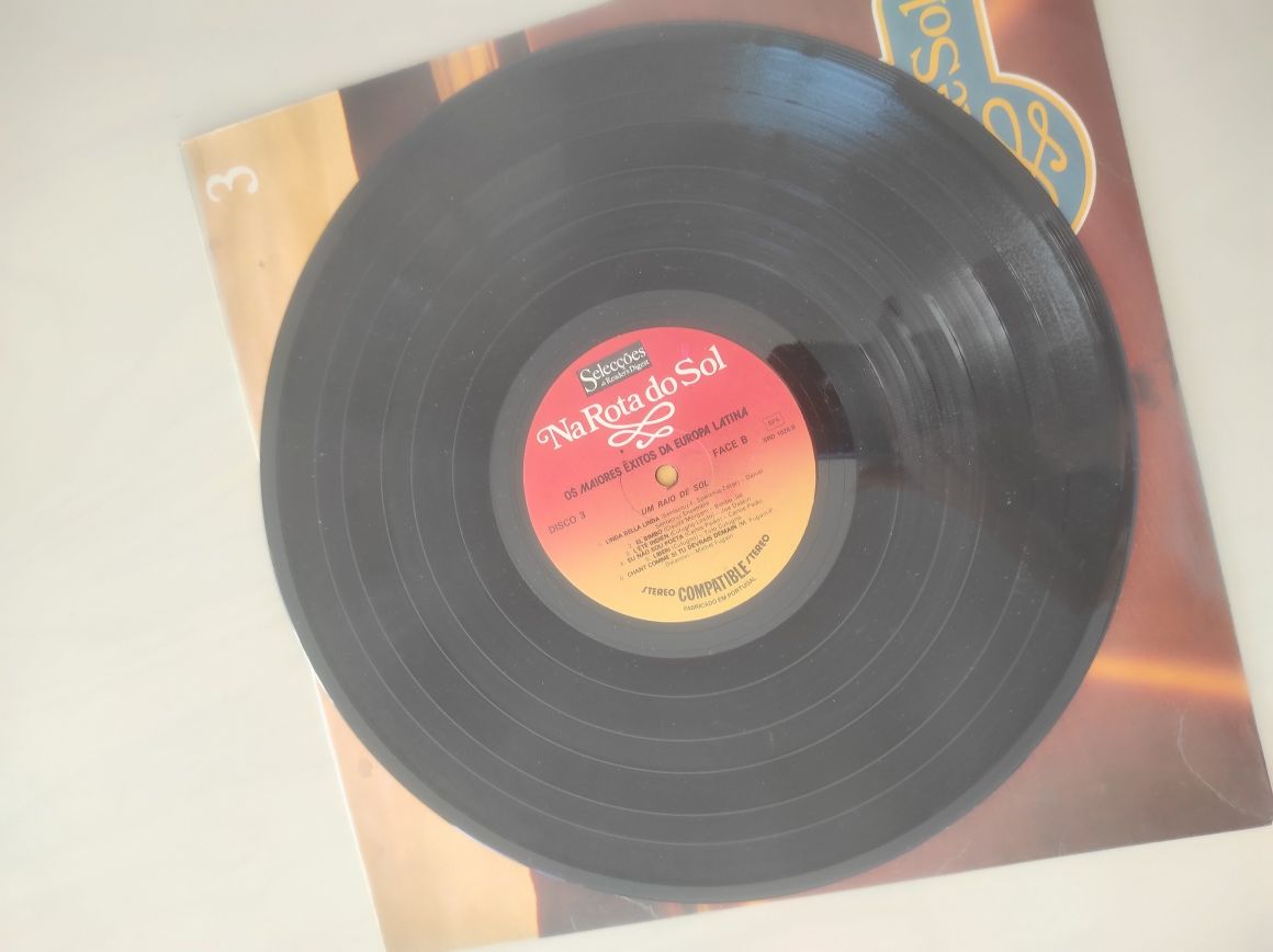 Disco Vinil - Um Raio de Sol - Êxitos Europa Latina