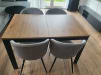 Stół rozkładany  125-292 cm + krzesła