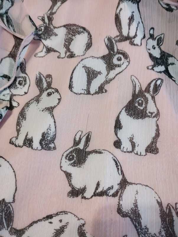 Bluzeczka z króliczkami h&m