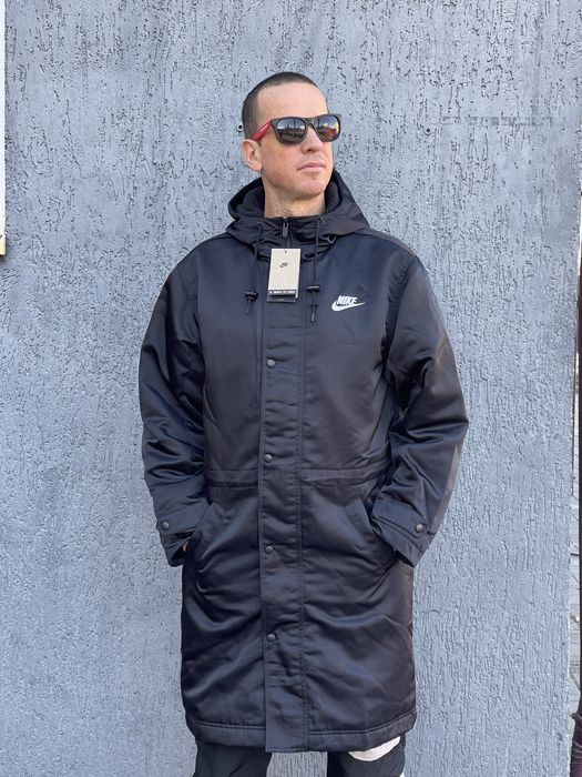 Оригінал Куртка Чоловіча Nike Club Stadium Parka FB7320-010 найк Парка