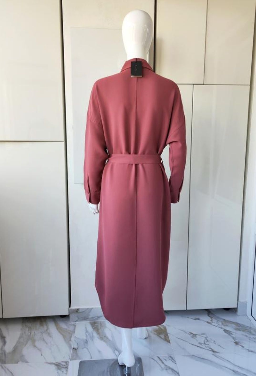 Massimo Dutti сукня сорочка міді з поясом